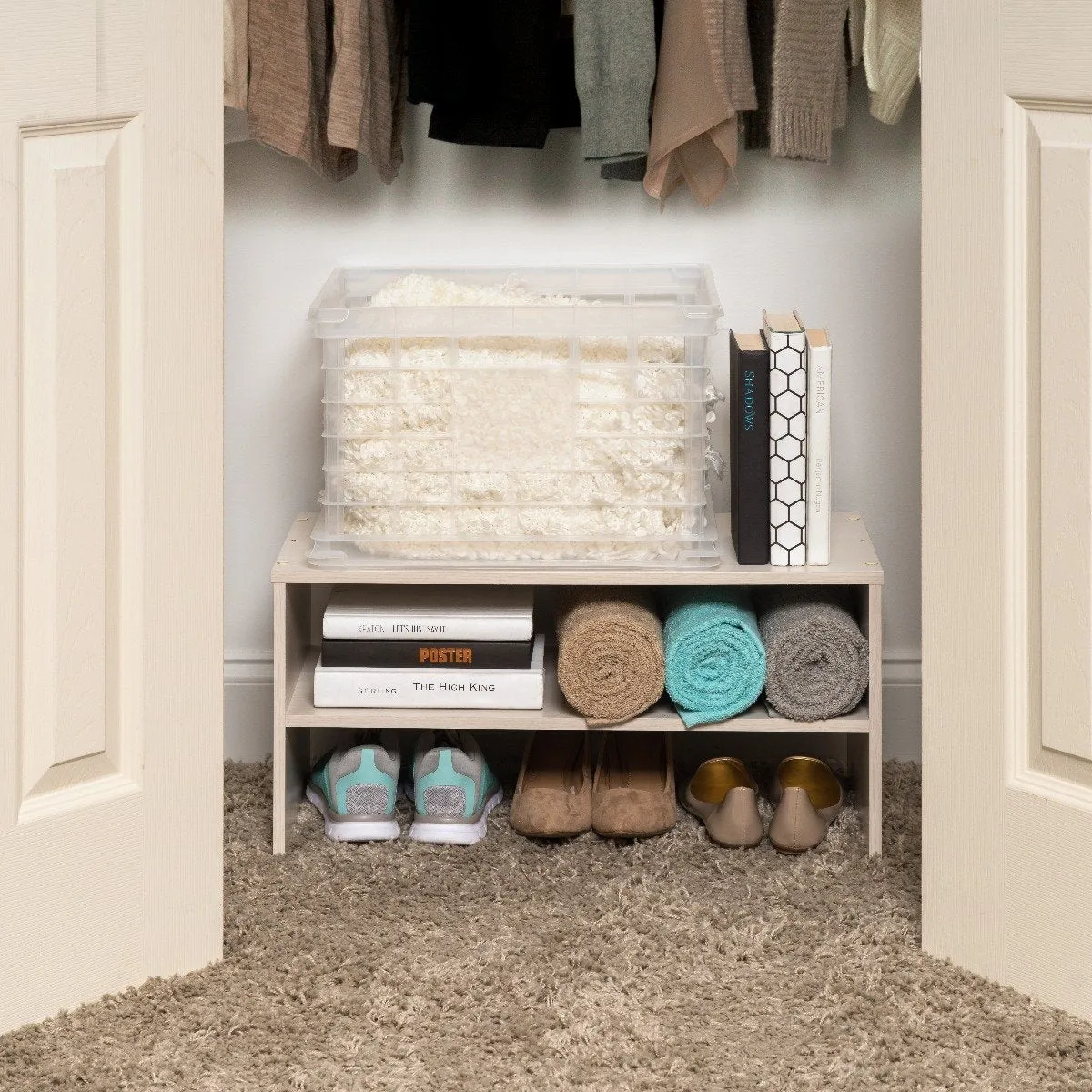 Multi-Purpose Organizer Shelf - 2 Tier - Regular