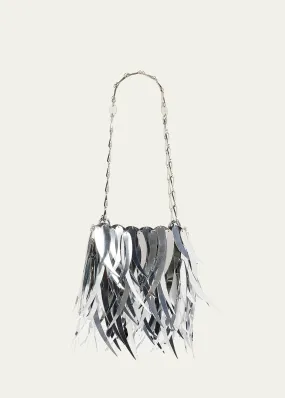 Nano Metallic Fringe Chain Shoulder Bag