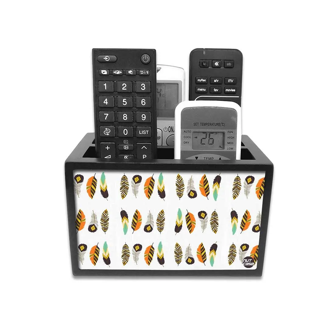 New Black Remote Control Organizer - Feather lite