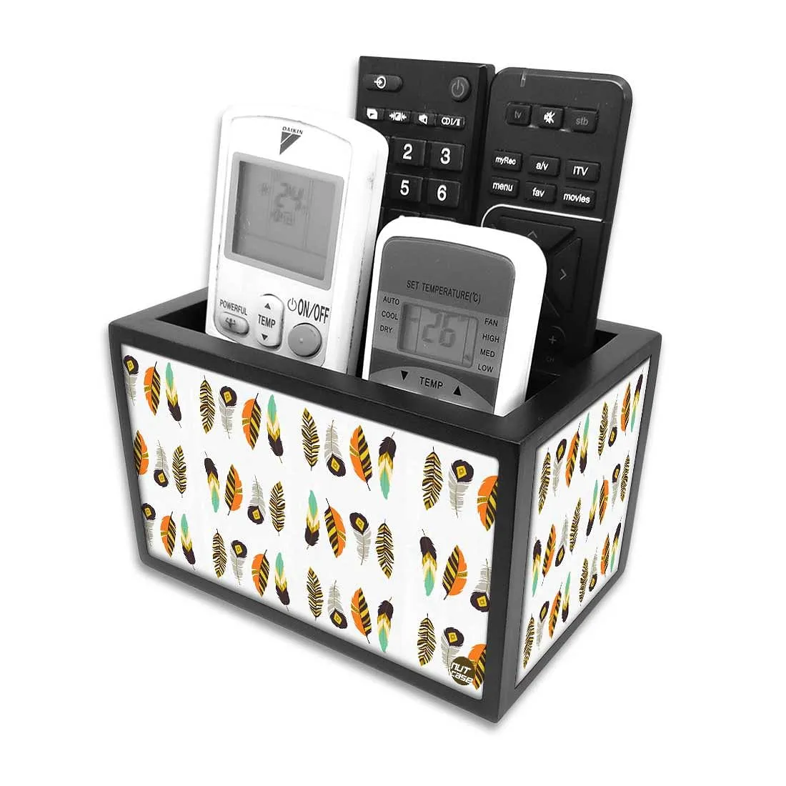 New Black Remote Control Organizer - Feather lite