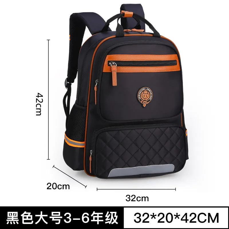 New children's schoolbag Korean version of primary school schoolbag 1-3-4-6 grade male and female double shoulder bag custom knapsack