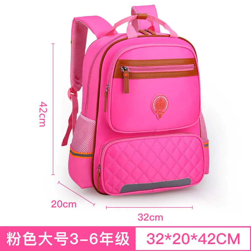 New children's schoolbag Korean version of primary school schoolbag 1-3-4-6 grade male and female double shoulder bag custom knapsack