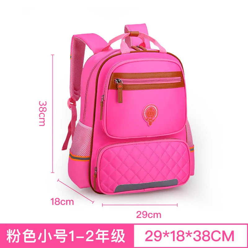 New children's schoolbag Korean version of primary school schoolbag 1-3-4-6 grade male and female double shoulder bag custom knapsack