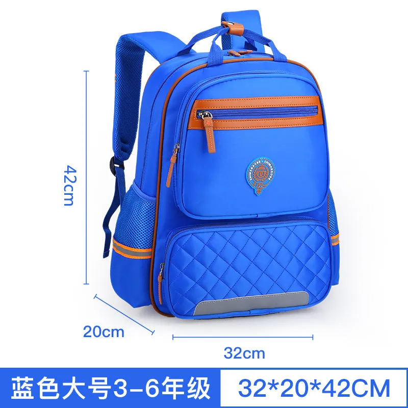 New children's schoolbag Korean version of primary school schoolbag 1-3-4-6 grade male and female double shoulder bag custom knapsack