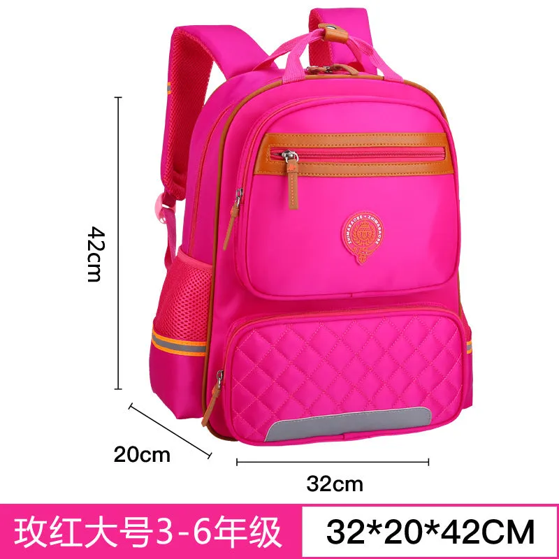 New children's schoolbag Korean version of primary school schoolbag 1-3-4-6 grade male and female double shoulder bag custom knapsack
