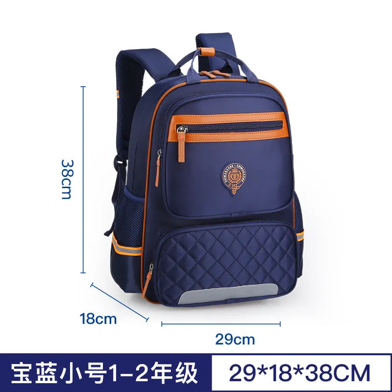 New children's schoolbag Korean version of primary school schoolbag 1-3-4-6 grade male and female double shoulder bag custom knapsack