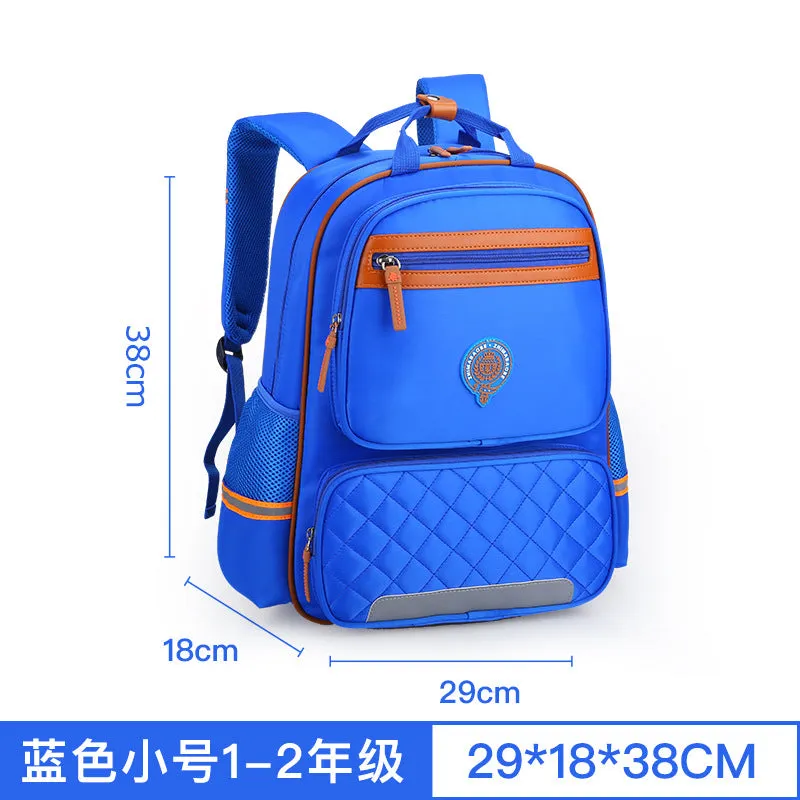 New children's schoolbag Korean version of primary school schoolbag 1-3-4-6 grade male and female double shoulder bag custom knapsack