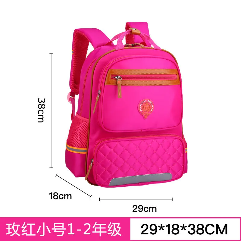 New children's schoolbag Korean version of primary school schoolbag 1-3-4-6 grade male and female double shoulder bag custom knapsack
