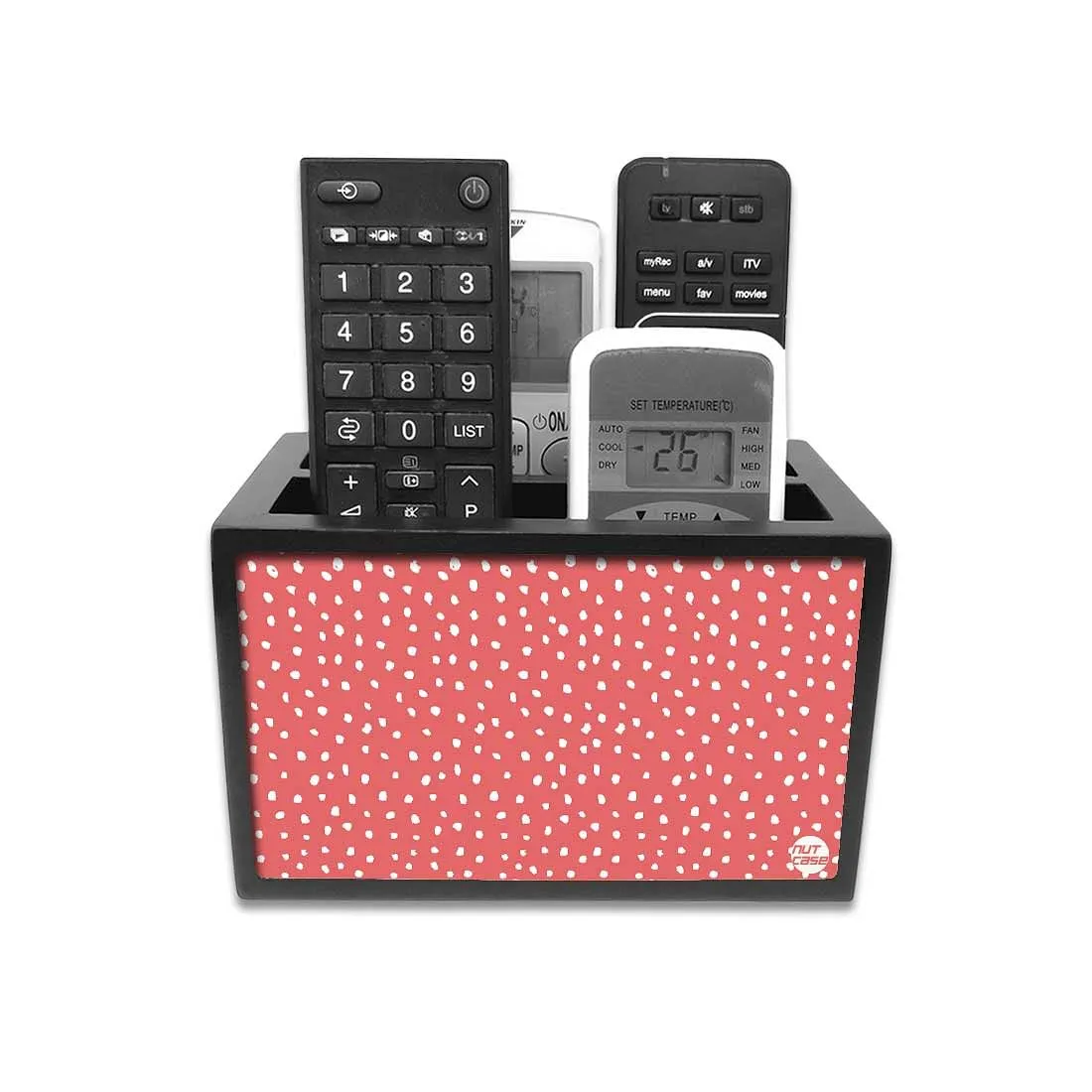 Organizer For TV AC Remotes - Pretty In Pink