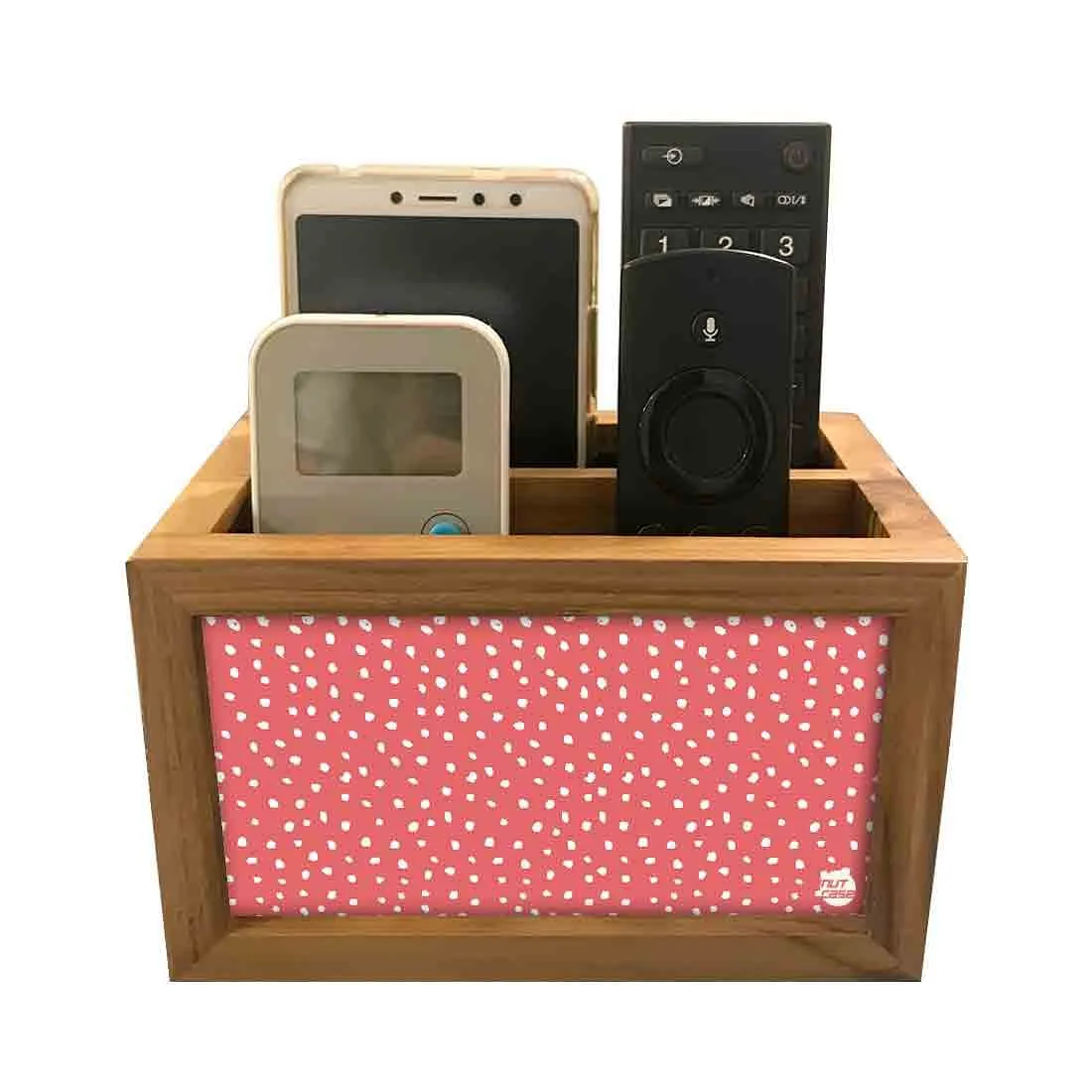 Organizer For TV AC Remotes - Pretty In Pink