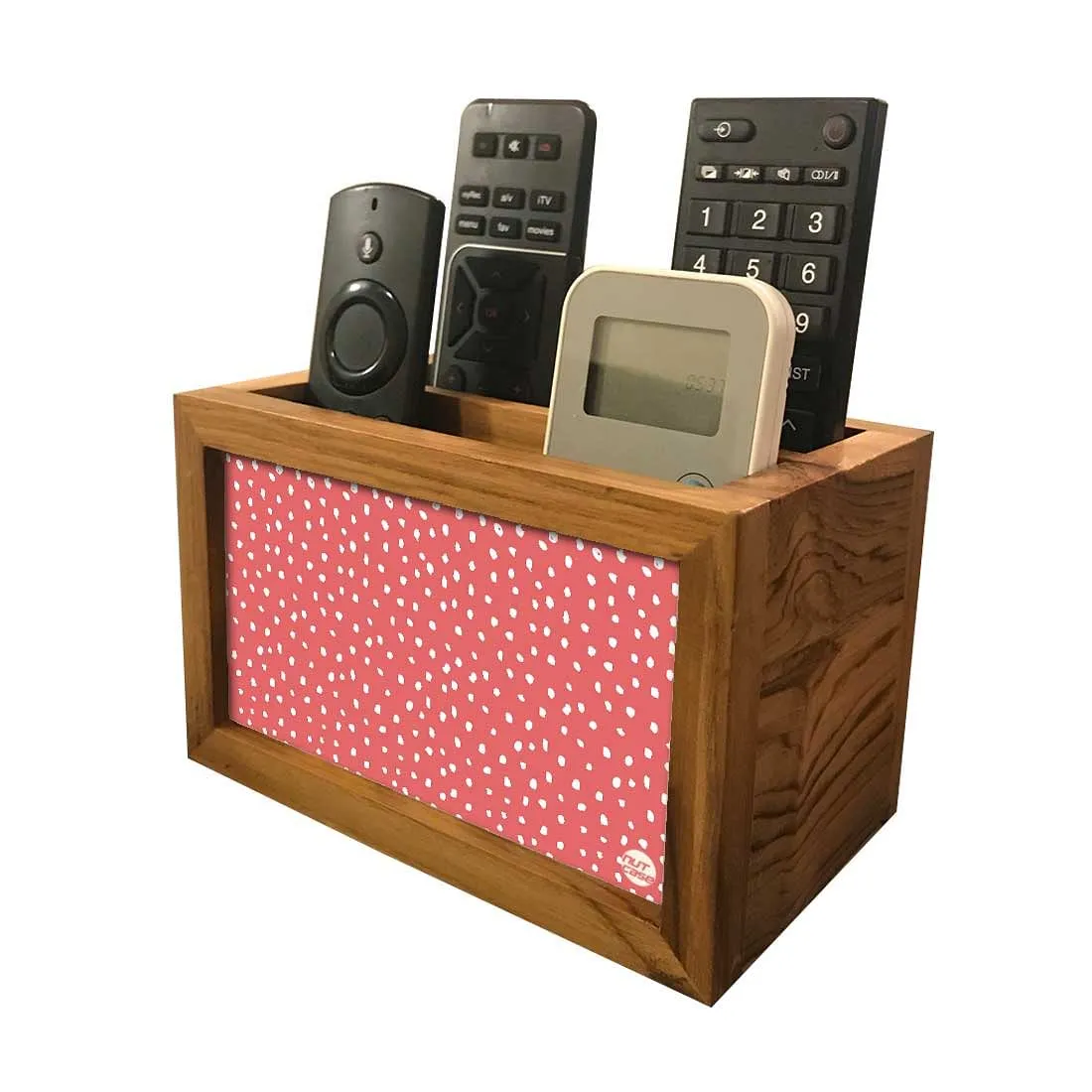 Organizer For TV AC Remotes - Pretty In Pink