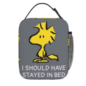 Peanuts 'Stay in Bed' Insulated Lunch Bag