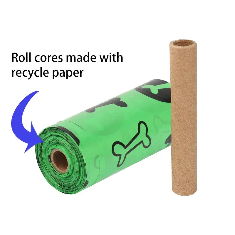 Pet Supplies Dog Poop Bags for Waste Refuse Cleanup, Doggy Roll Replacements for Outdoor Puppy Walking and Travel