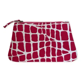 Pink Croc Travel Bag