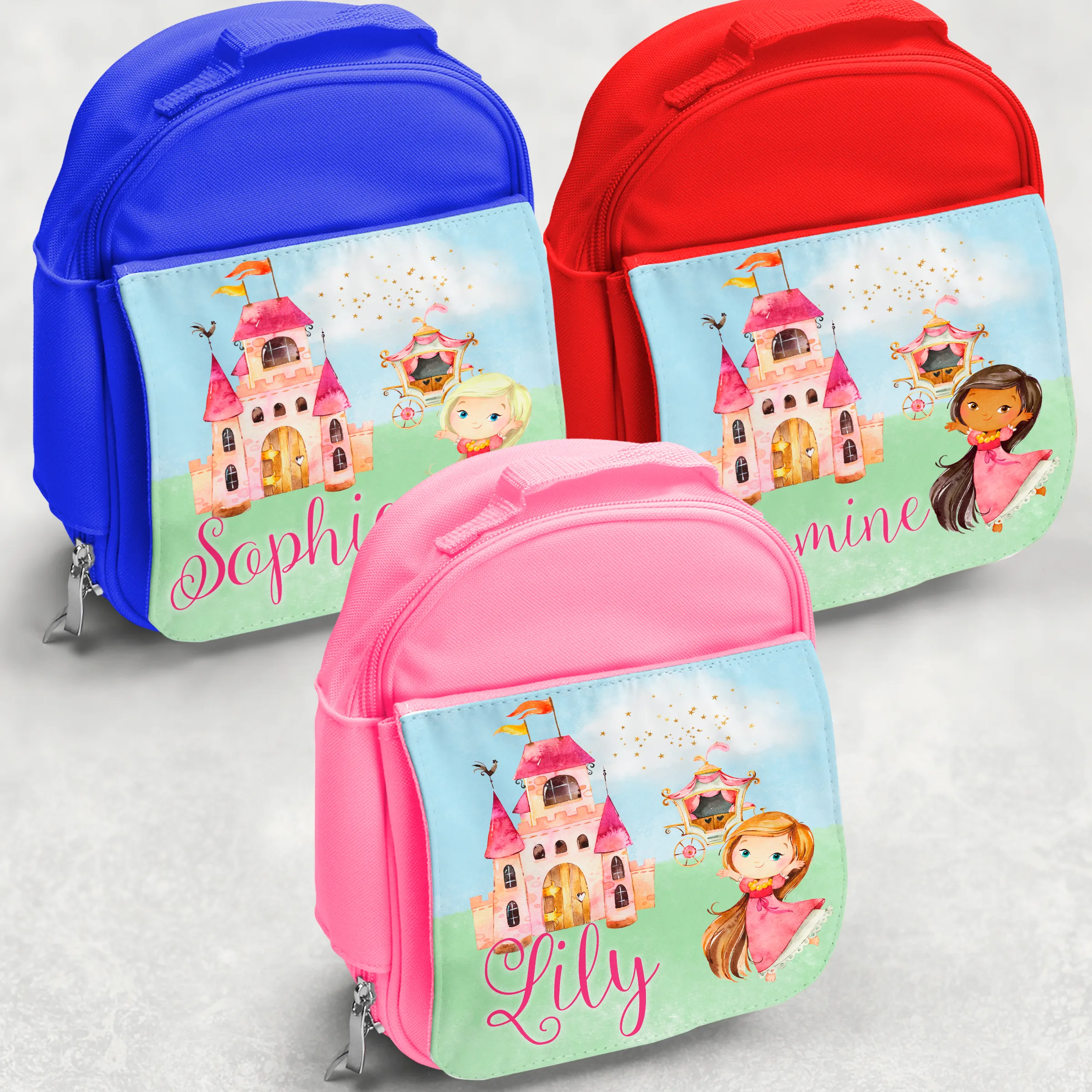 Princess Personalised Kids Insulated Lunch Bag