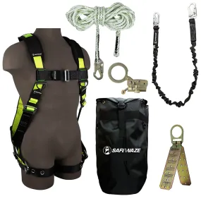 PRO Bag Roof Kit: FS185-L/XL Harness, FS700-50 VLL, FS1120 Grab, FS88580 Lanyard, FS870 Anchor, FS8185 Bag