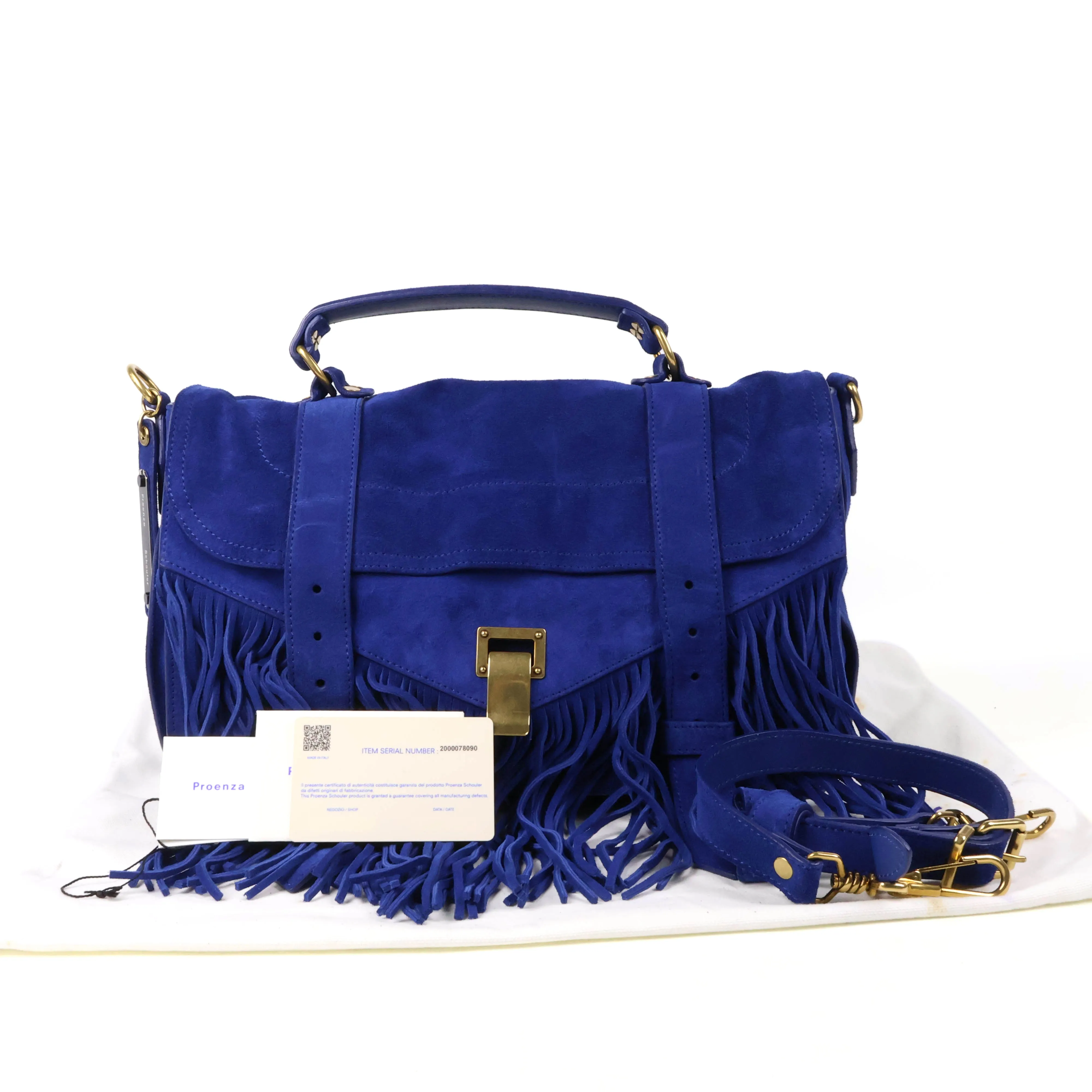 Proenza PS1 Fringe Blue Medium