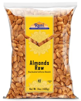 Rani Almonds Whole Raw {4 Sizes Available}