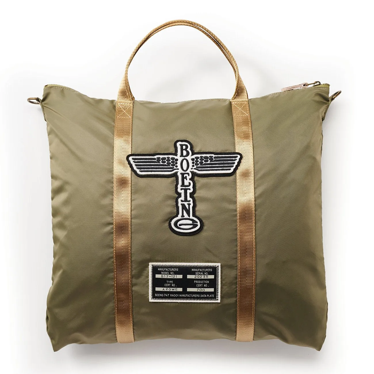 Red Canoe Boeing Helmet Bag