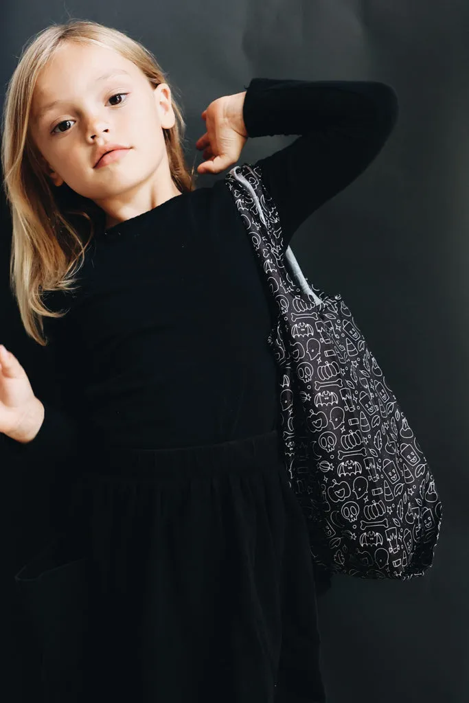 Reusable Trick Or Treat Bag Ghostly Goodies
