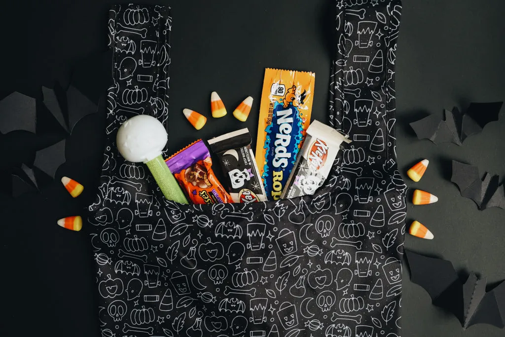 Reusable Trick Or Treat Bag Ghostly Goodies