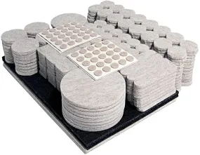 Richelieu Eco Feltac Surface Savers Household Kit 618 pieces   Storage Bag