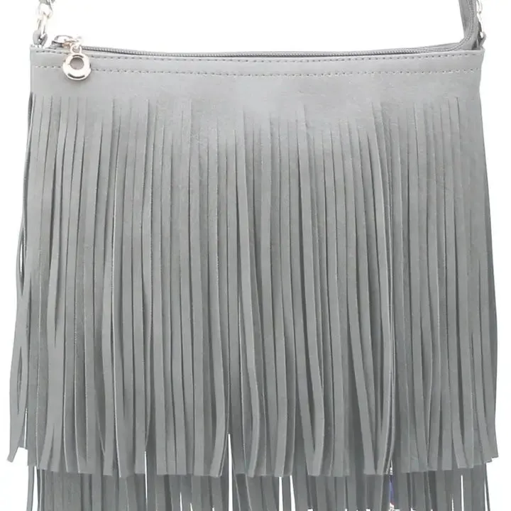 Samantha Fringe Crossbody Bag- click to see options