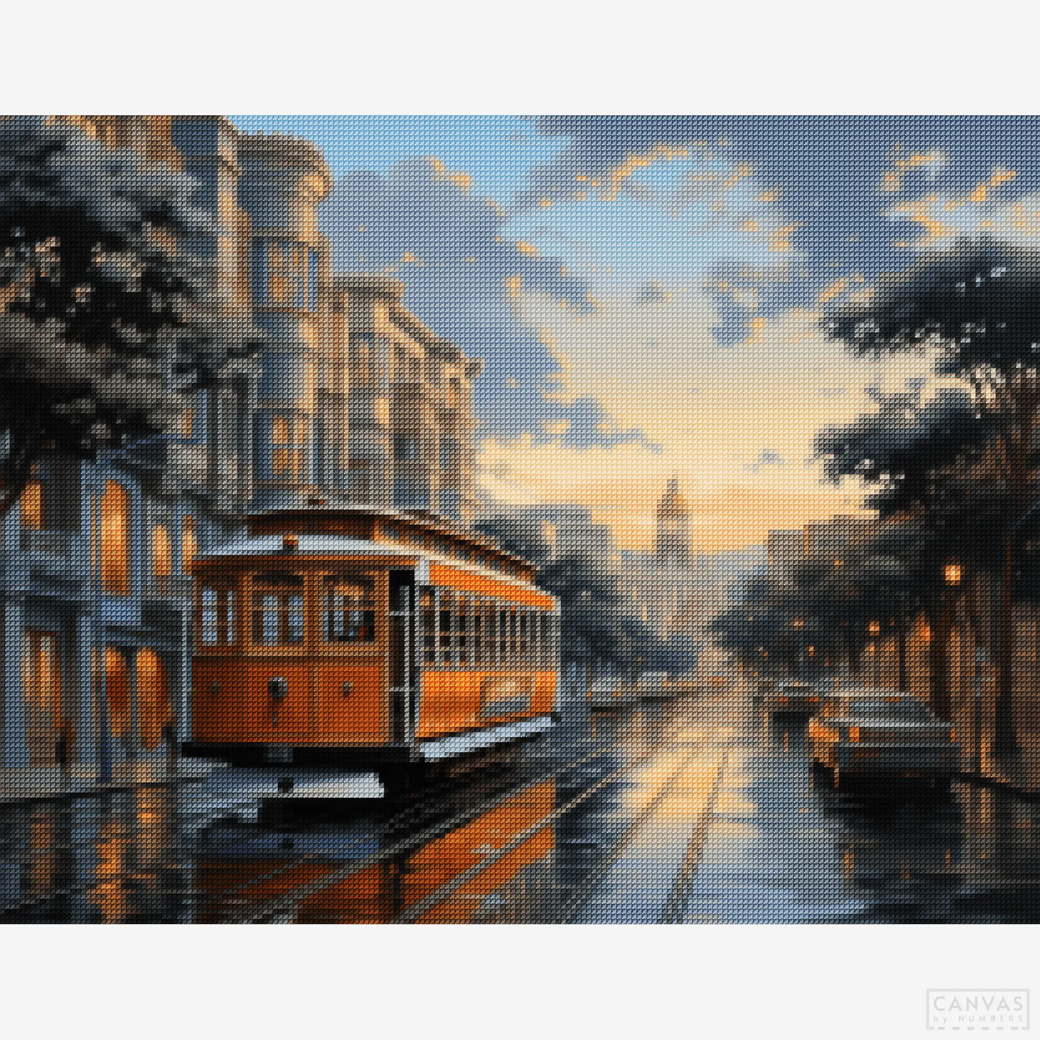 San Francisco - Diamond Painting