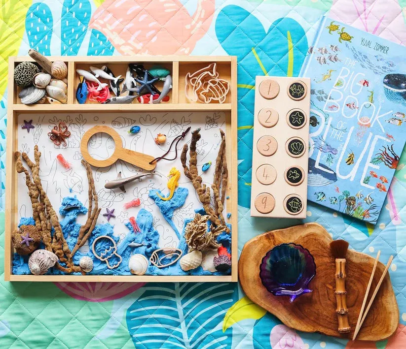 Scribble Mat Under the Sea Reusable Colouring Mat