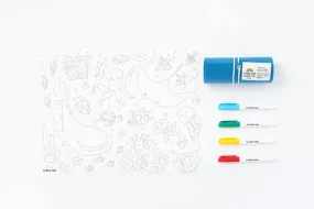 Scribble Mat Under the Sea Reusable Colouring Mat