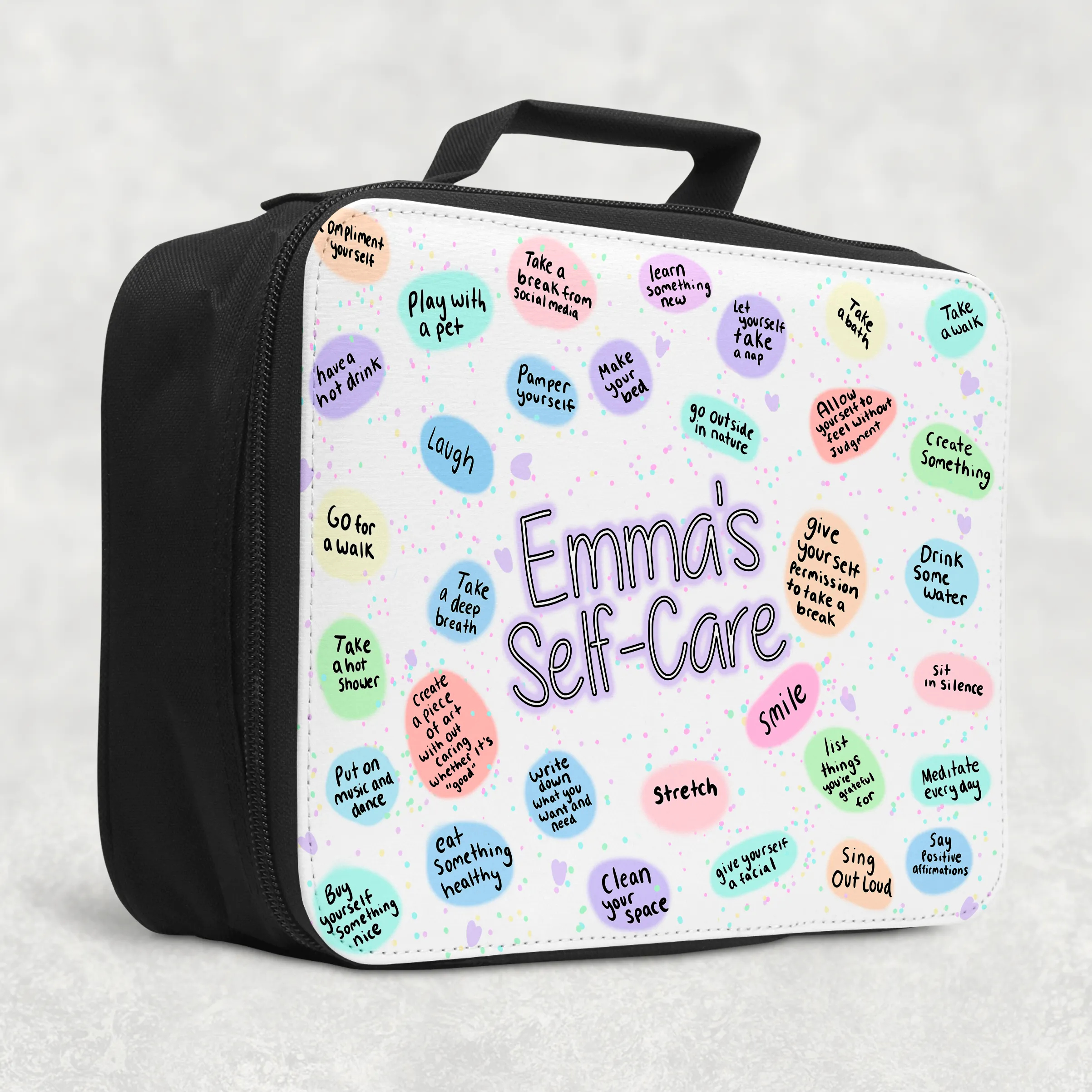 Self Care Insulated Lunch Bag