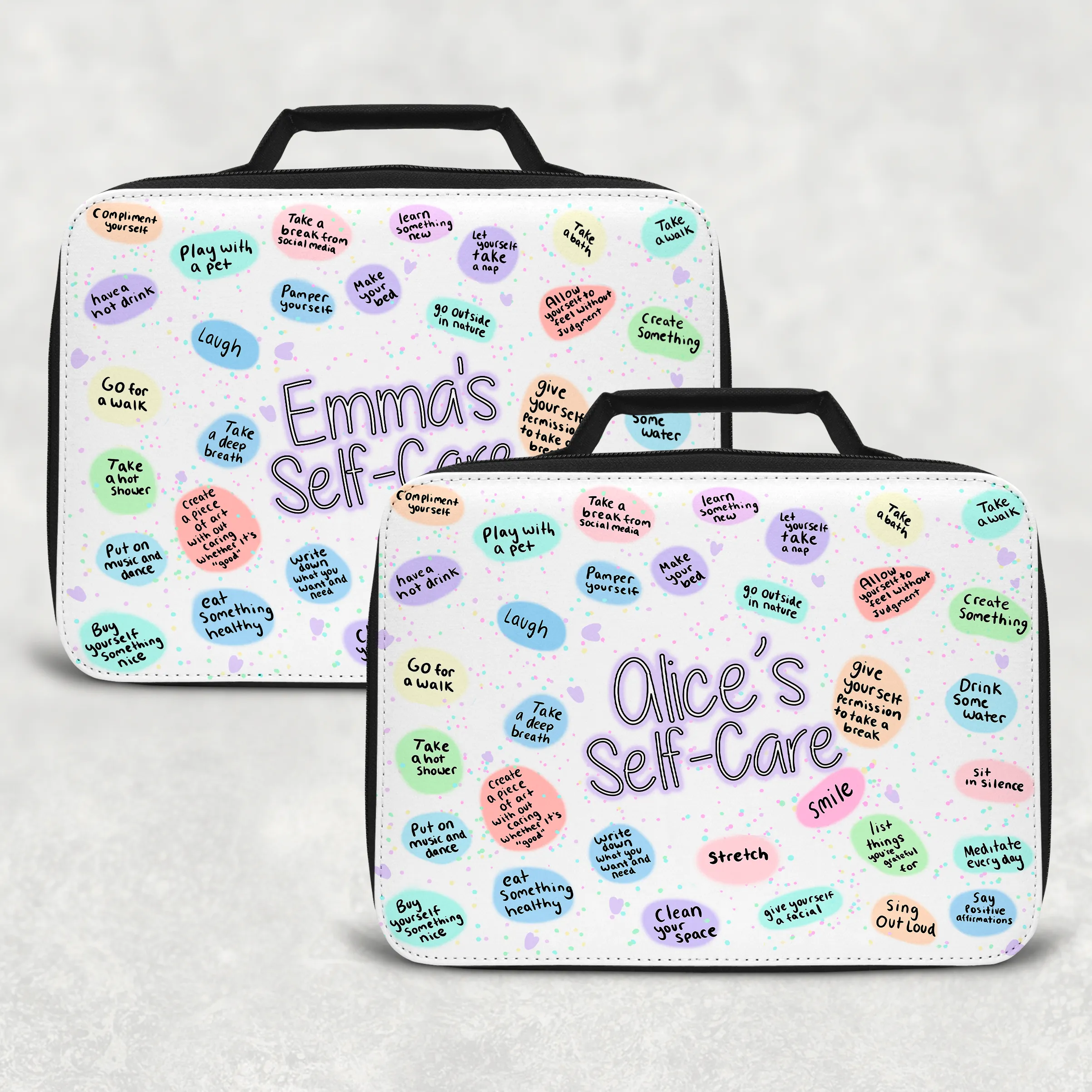 Self Care Insulated Lunch Bag