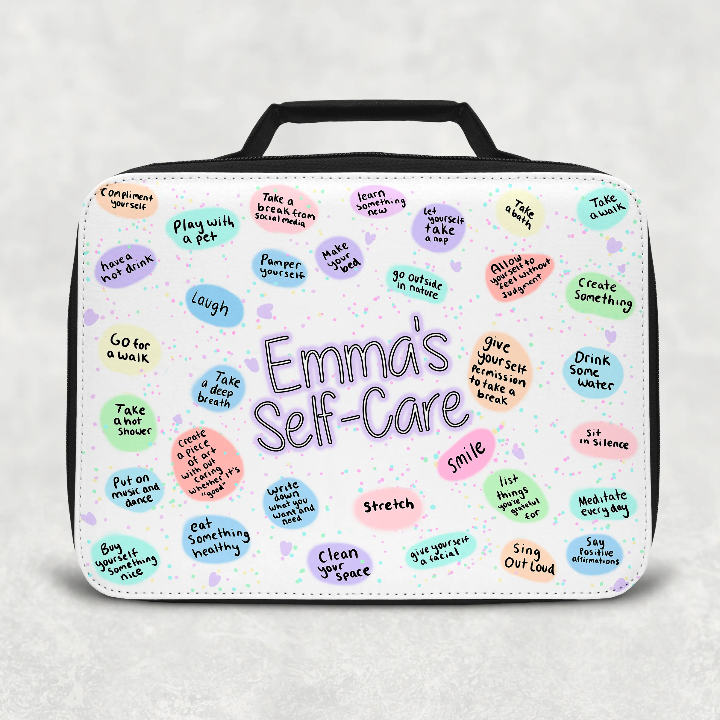 Self Care Insulated Lunch Bag