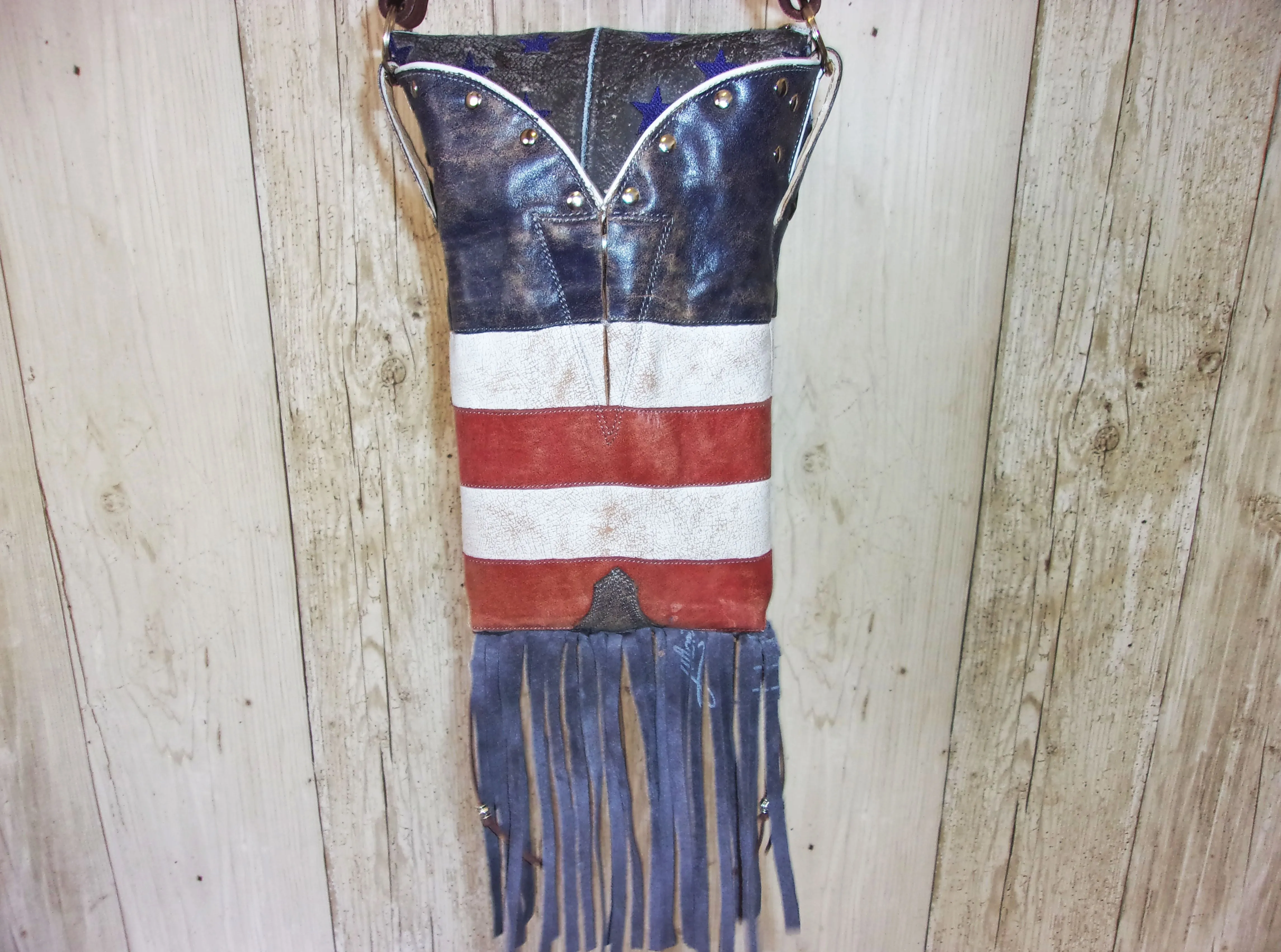 Small Concealed Carry Purse with Fringe CB95