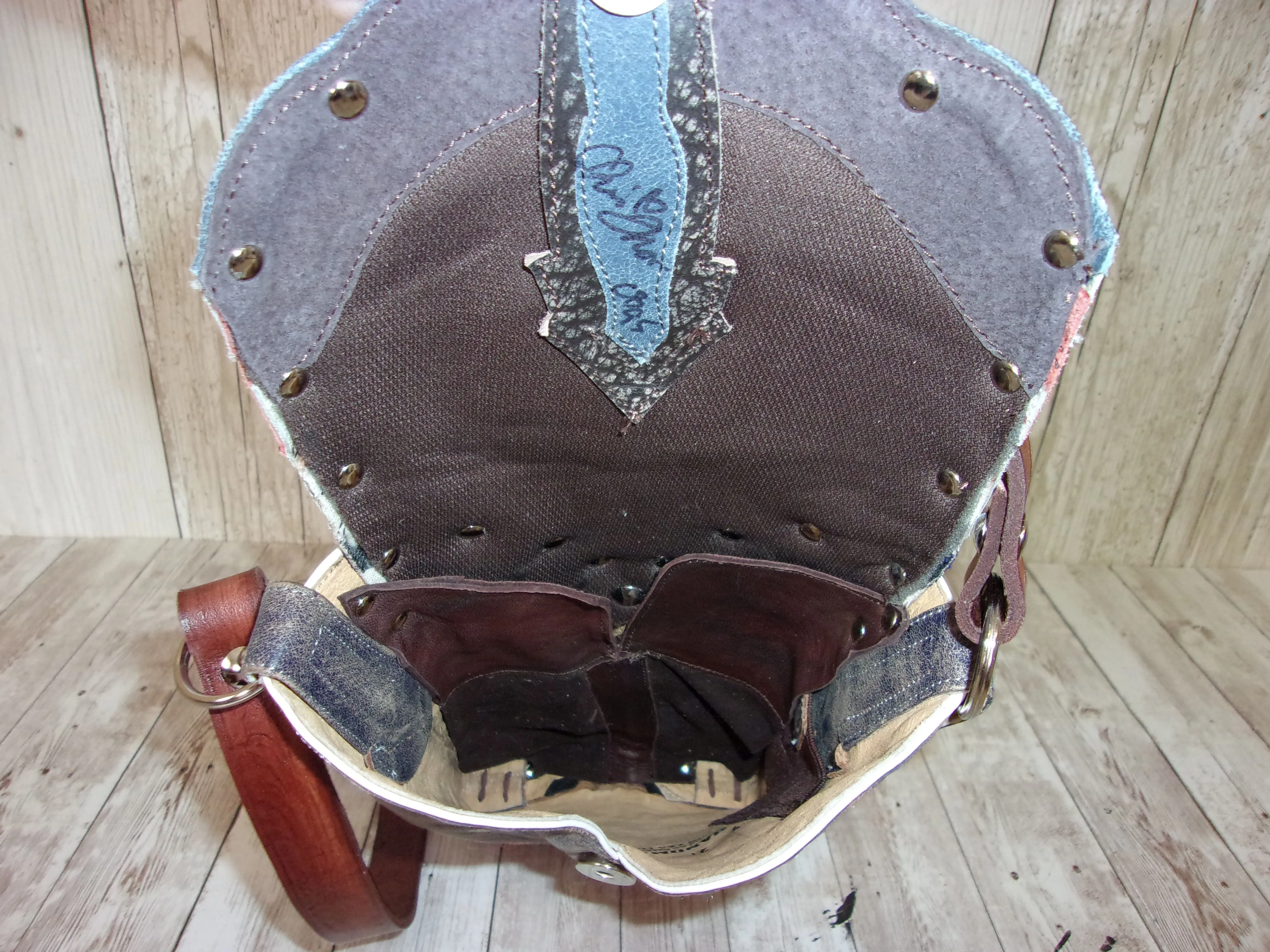 Small Concealed Carry Purse with Fringe CB95