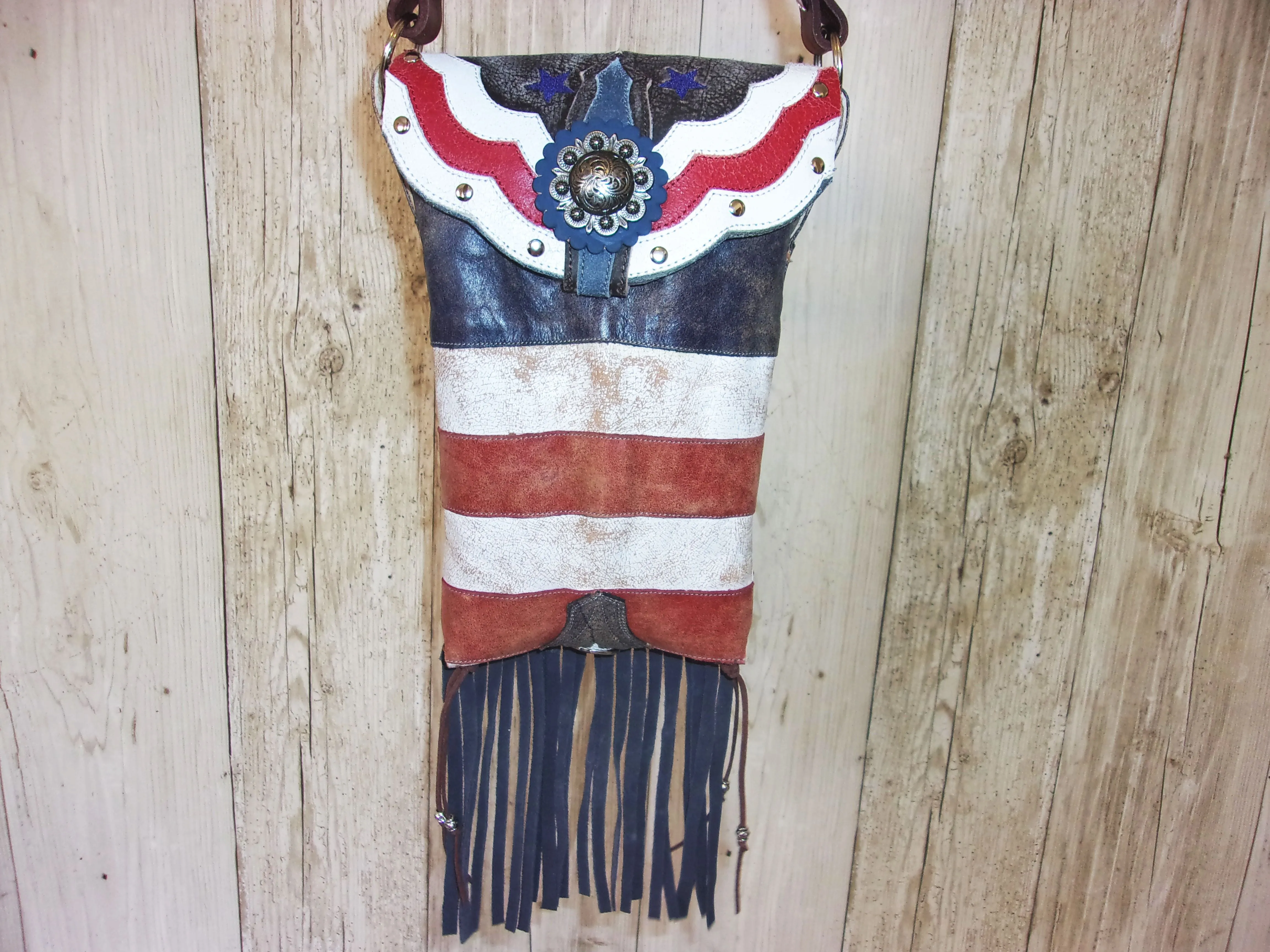 Small Concealed Carry Purse with Fringe CB95