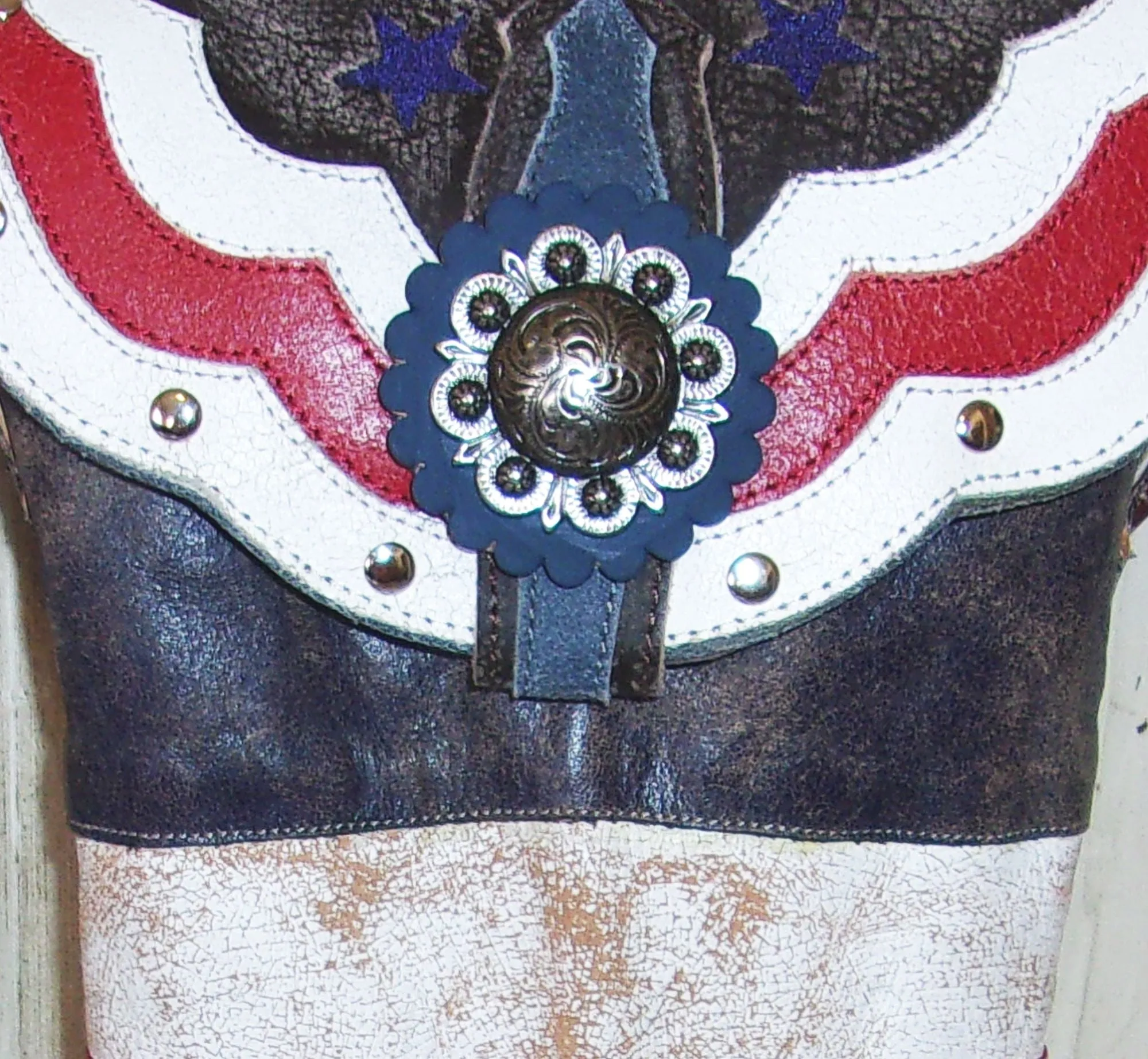 Small Concealed Carry Purse with Fringe CB95