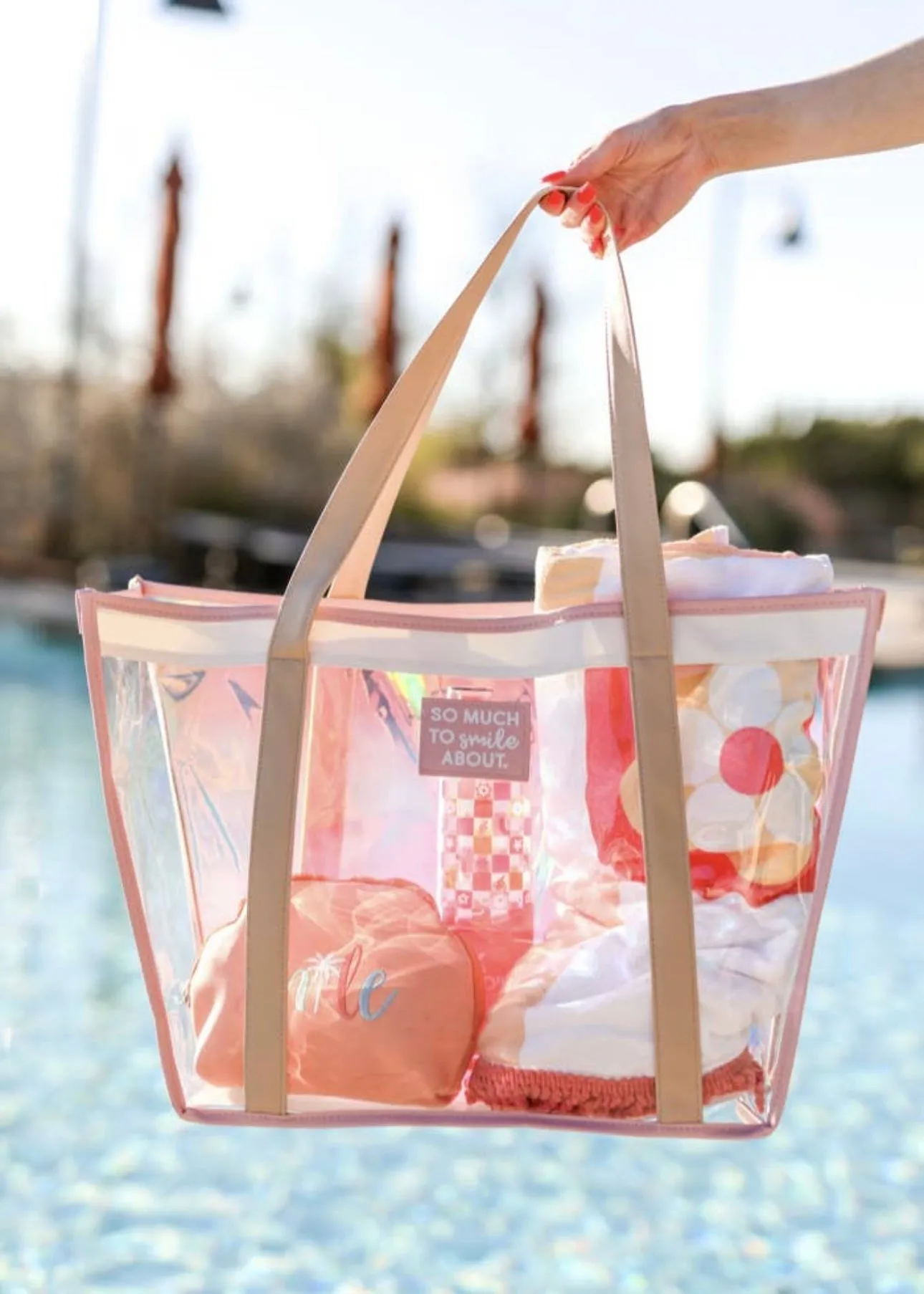 So Much To Smile About Iridescent Tote