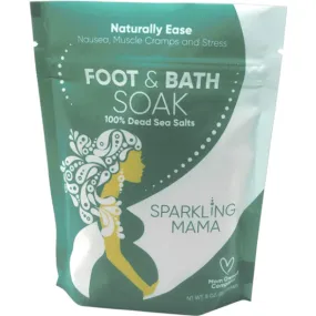 Sparkling Mama Dead Sea Salt Foot and Bath Soak