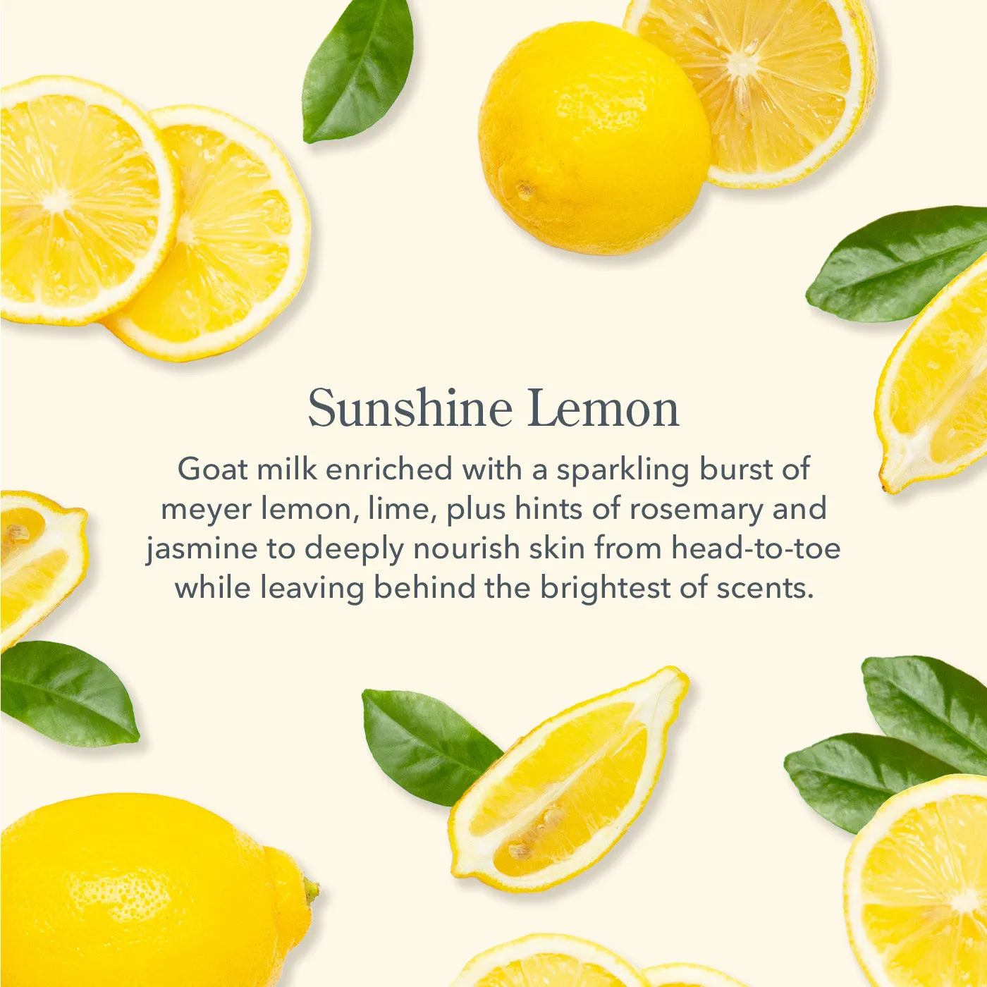 Sunshine Lemon Mini Hand Cream Set of 3