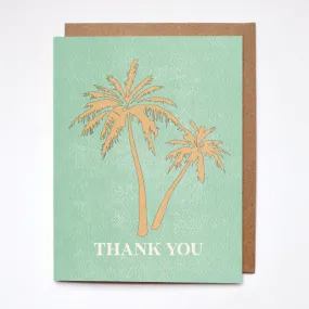 Thank You Palm Card