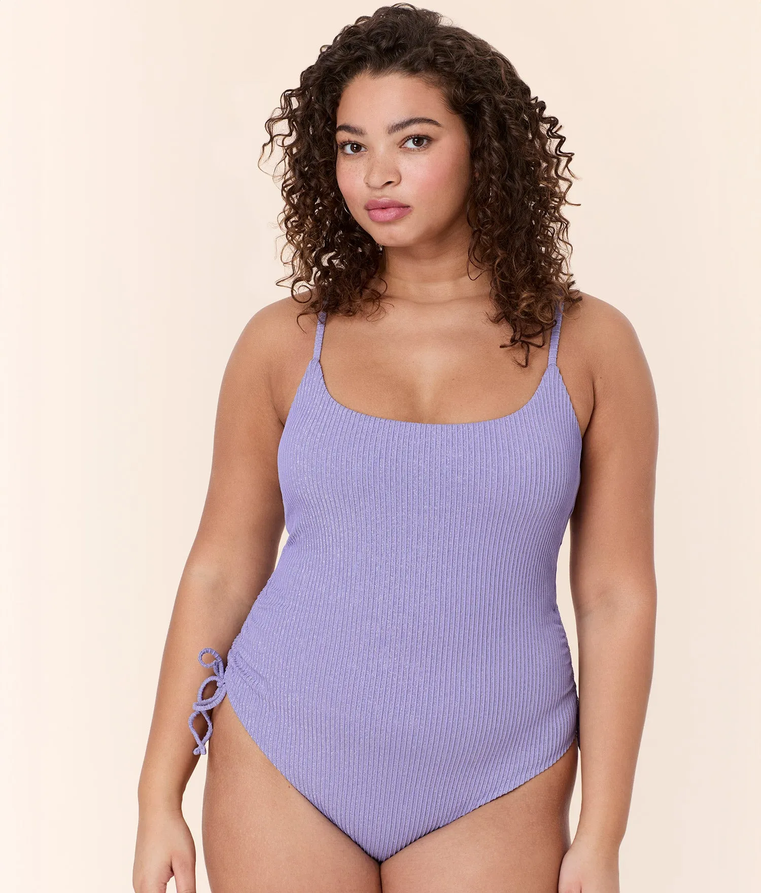 The Waikiki One Piece - Glitter Stripe - Verbena - Classic