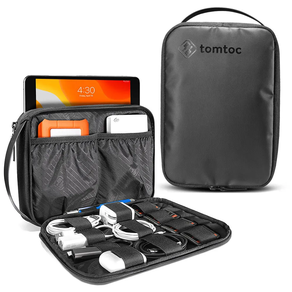 tomtoc Urban Accessory Organizer | Black