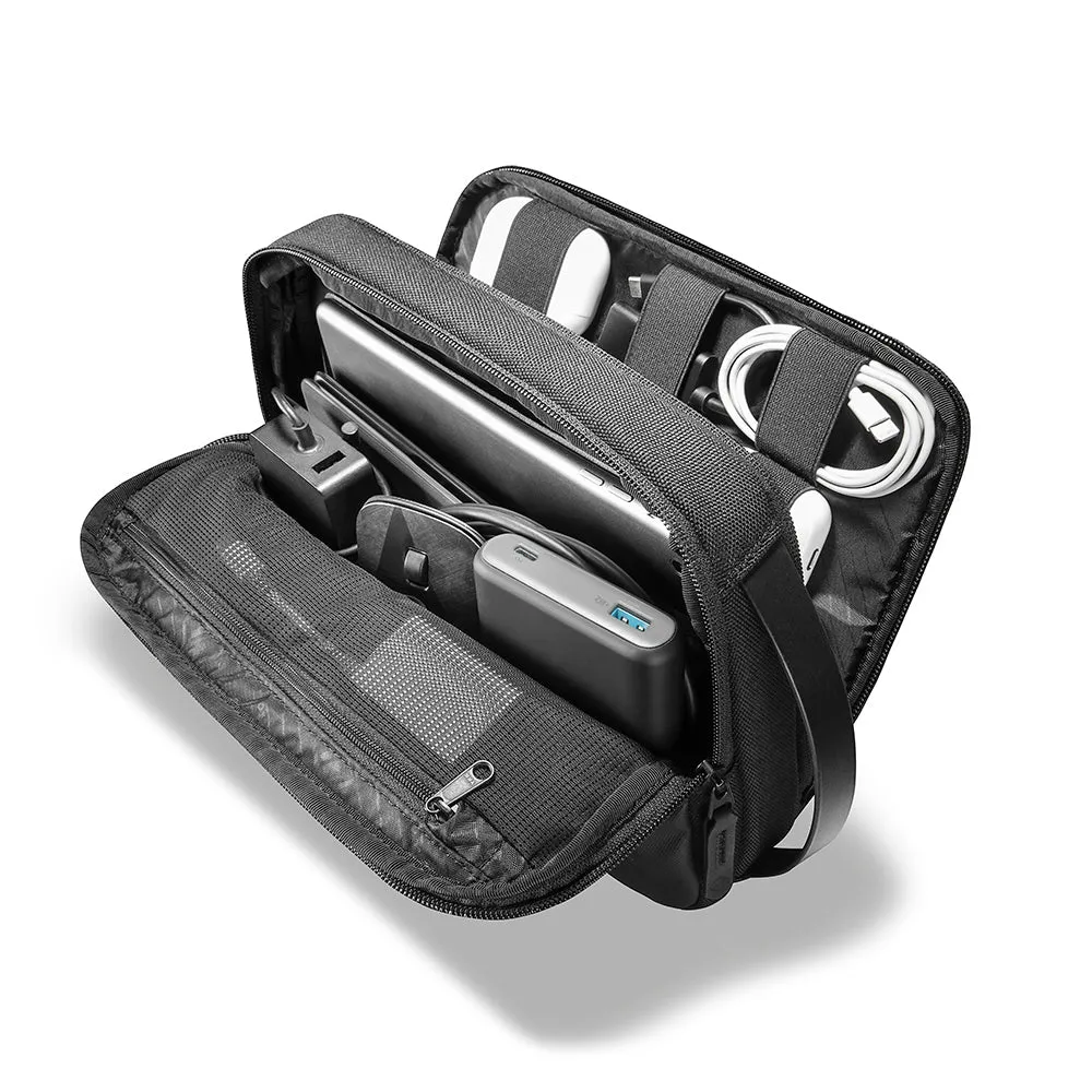 tomtoc Urban Accessory Organizer | Black