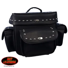 TRAVEL BAG PVC FRONT & SIDE POCKETS