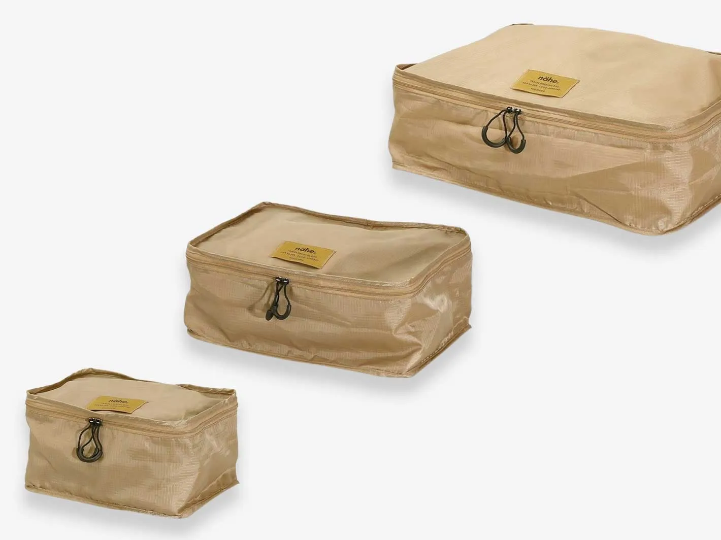 Travel Packing Bag M Beige