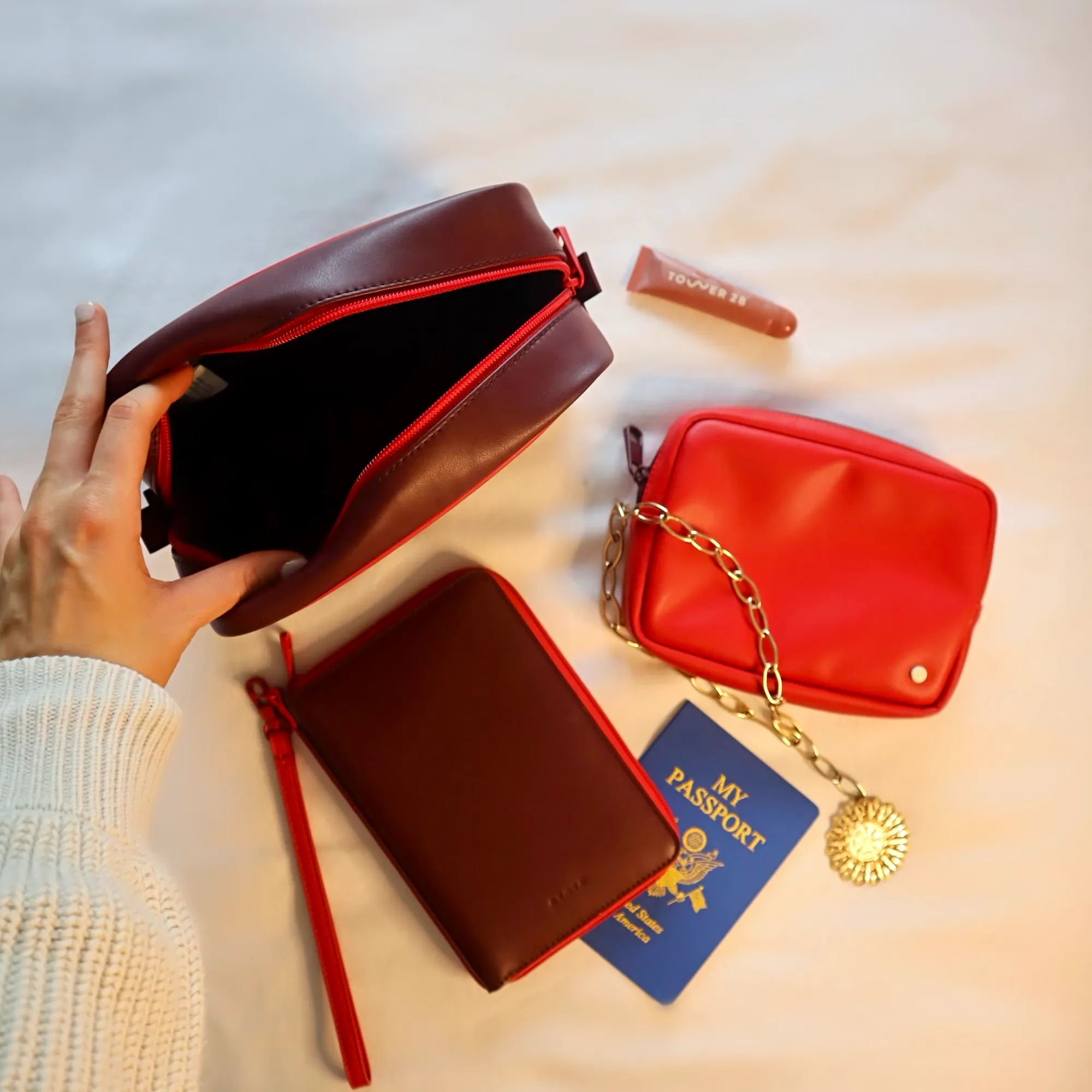 Travel Pouch Set of Two