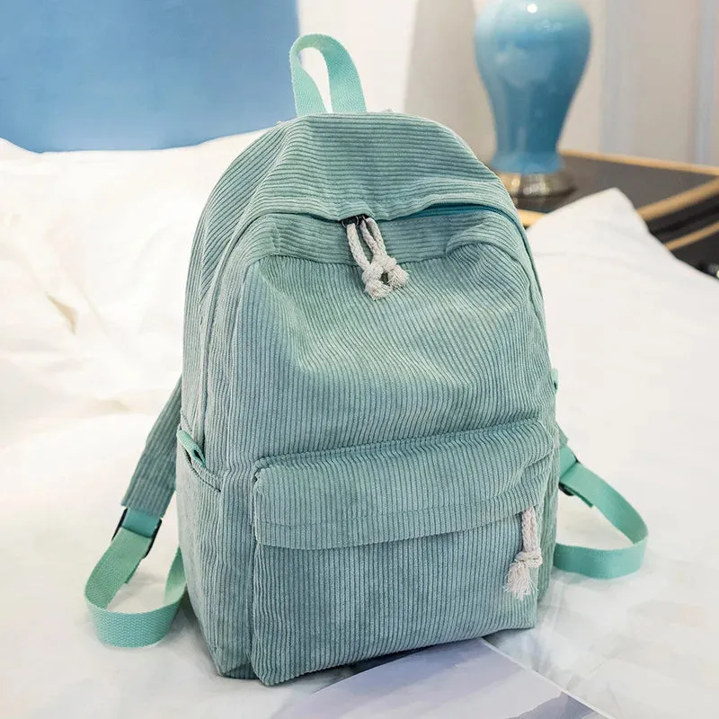 Uniwim Kids Backpack, Embroidered Corduroy Backpack,Back to School, Kid name backpack,school bag college,toddler,with name