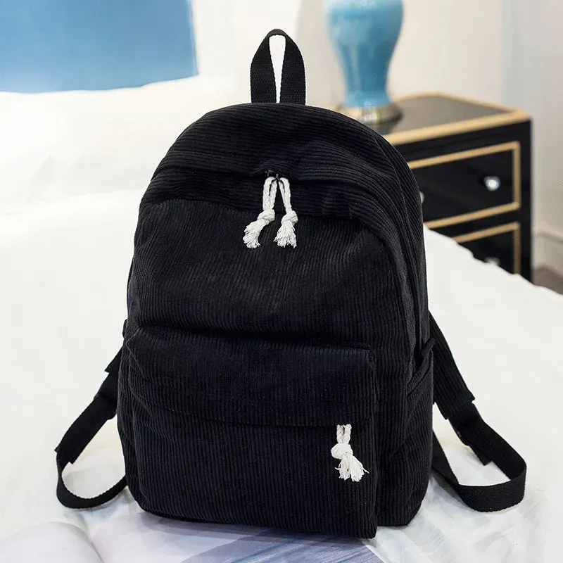 Uniwim Kids Backpack, Embroidered Corduroy Backpack,Back to School, Kid name backpack,school bag college,toddler,with name