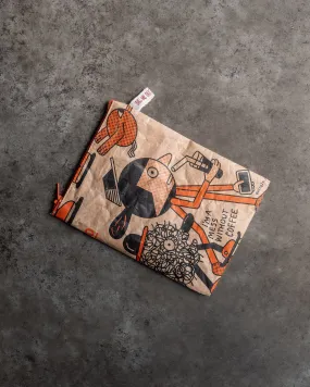 UP-CYCLED BITS 'N' PIECES POUCH LARGE